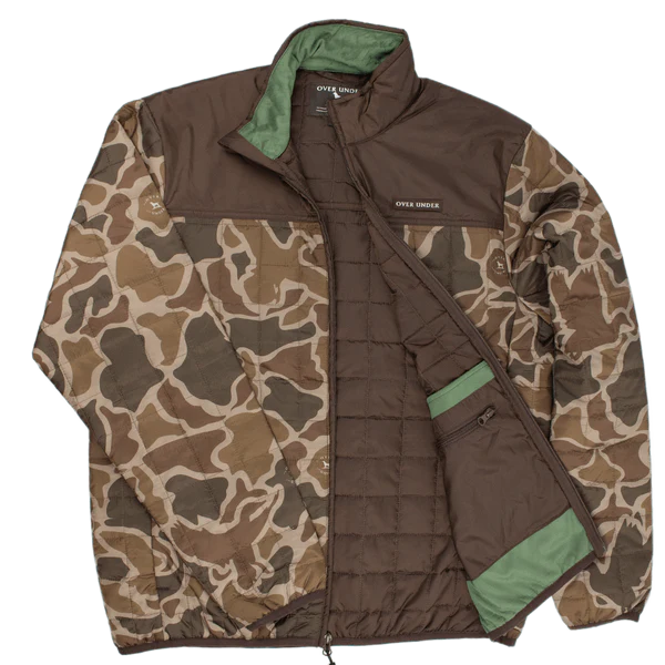 Over Under Wind River PackLite Jacket Duck Camo