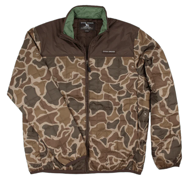 Over Under Wind River PackLite Jacket Duck Camo