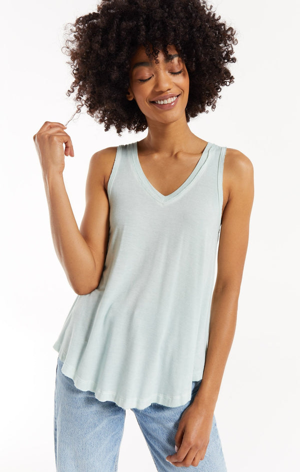 Z Supply Vagabond Tank Sky Grey