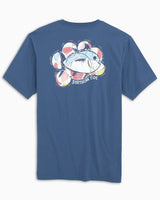 Southern Tide Beach Balls T-Shirt Seven Seas Blue