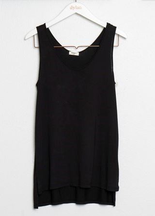 Dylan Modal Jersey Modern Cut Tank Black