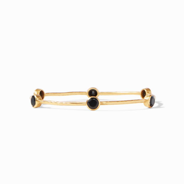 Julie Vos Milano Bangle Obsidian Black