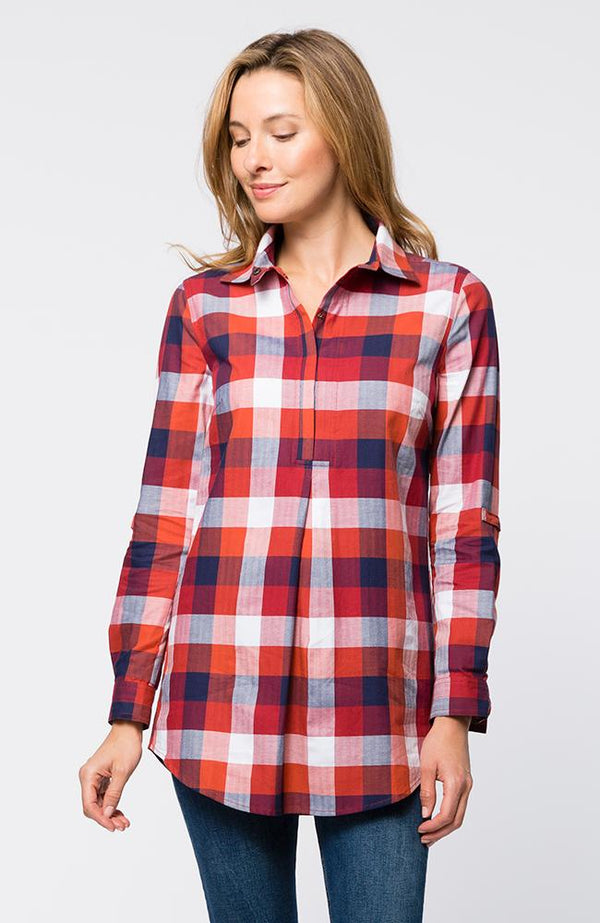 Tyler Boe Tina Helmsley Plaid Brick