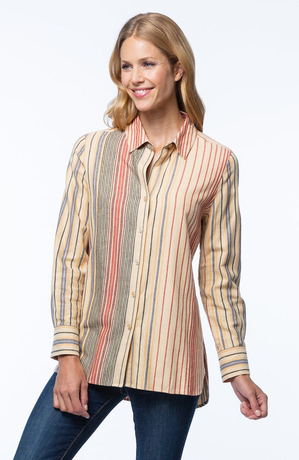 Tyler Boe Brushed Stripe Workshirt