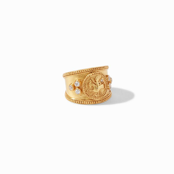 Julie Vos Coin Crest Ring