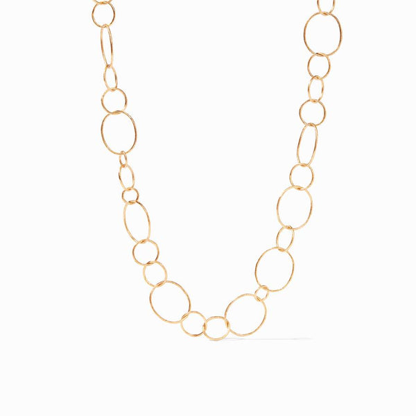 Julie Vos Colette Textured Necklace Gold