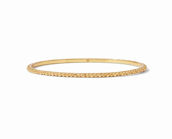 Julie Vos Colette Bead Bangle Gold