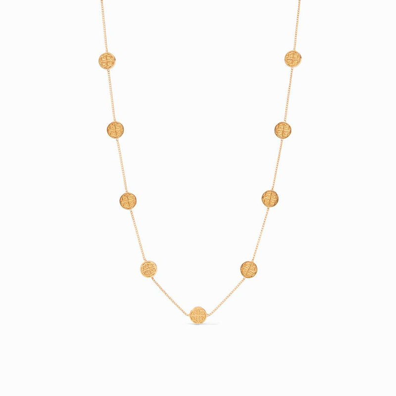 Julie Vos Valencia Delicate Station Necklace