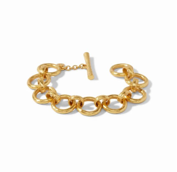 Julie Vos Savoy Demi Link Bracelet Gold