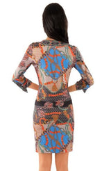 Gretchen Scott Bordertown Dress Ditto Print Black