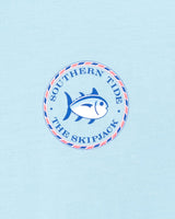Southern Tide Original Circle Skipjack T-Shirt Dream Blue