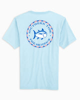 Southern Tide Original Circle Skipjack T-Shirt Dream Blue