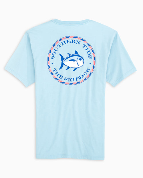 Southern Tide Original Circle Skipjack T-Shirt Dream Blue