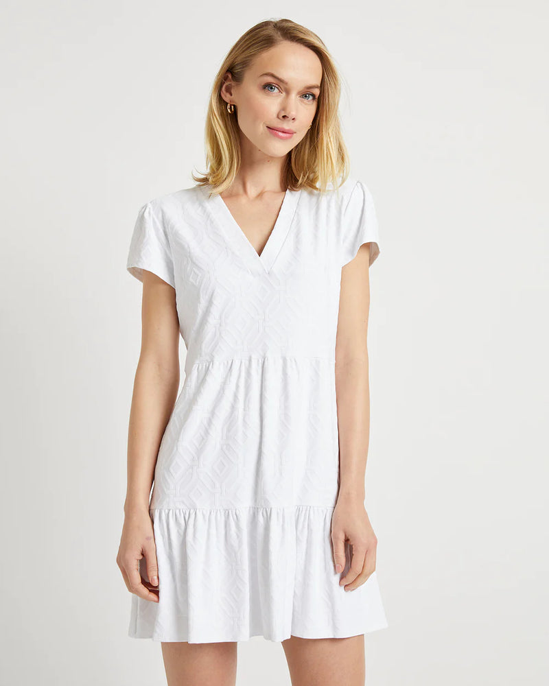 Jude Connally Gabriella Dress Grand Links White