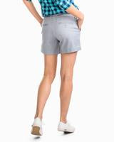 Southern Tide 5" Caroline Short Gravel Grey