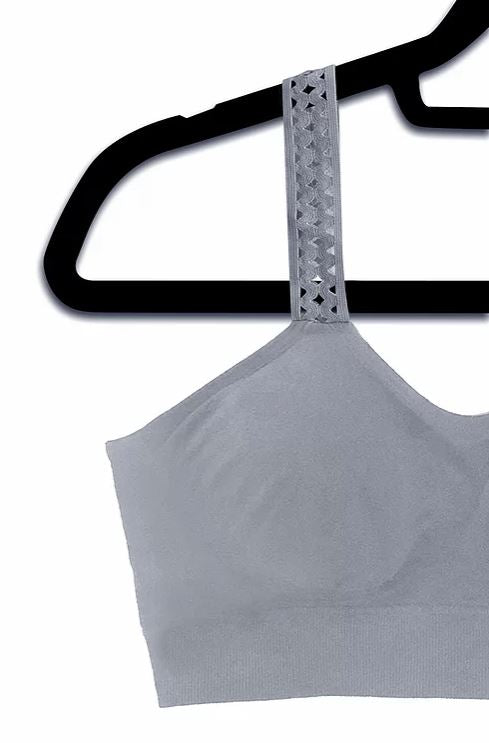 Strap-It's Bra Slate Grey Lattice