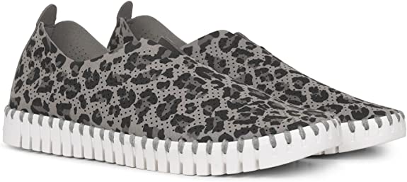 Ilse Jacobsen Women's Tulip 139 Grey Leopard