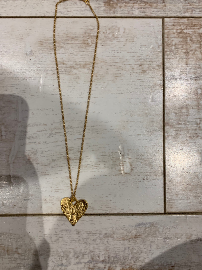 Virtue 16" Small Chain With Heart Pendent