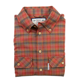 Over Under Crosscut Flannel Shirt Red Oak