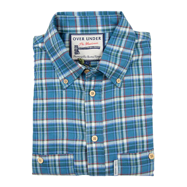 Over Under Woodsman Flannel Shirt Estuary