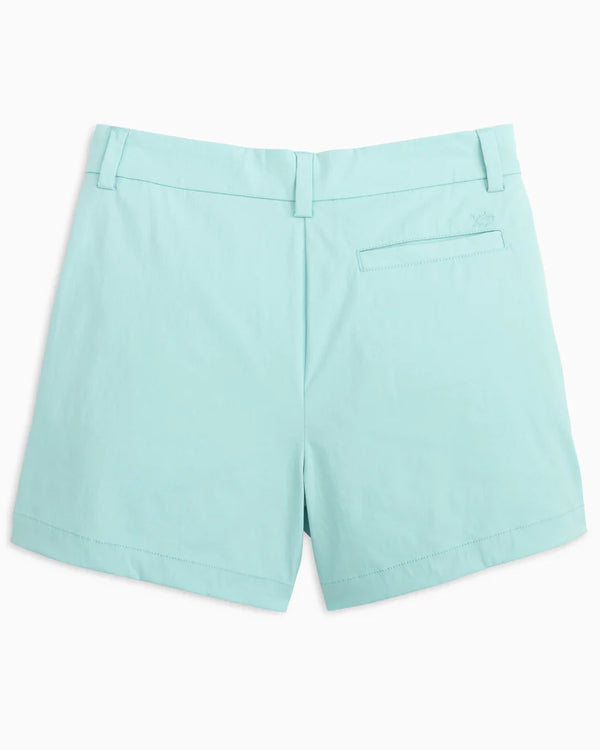 Southern Tide 4 Inch Inlet Performance Short Wake Blue