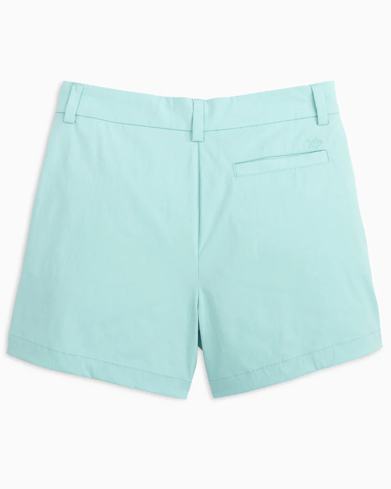 Southern Tide 4 Inch Inlet Performance Short Wake Blue