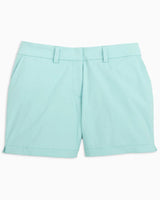 Southern Tide 4 Inch Inlet Performance Short Wake Blue