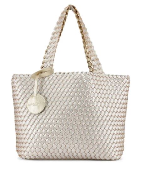 Ilse Jacobsen Reversible Tote Bag Platin/Silver