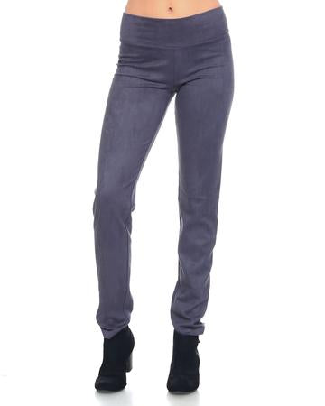 JOH Annelise Suede Leggings Charcoal