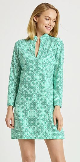 Jude Connally Kate Dress Jude Cloth Mini Links Geo Grass