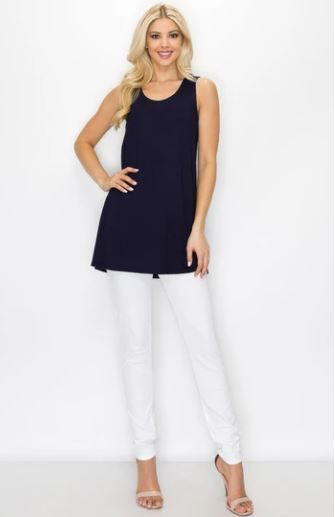 JOH Keisha Tank Navy