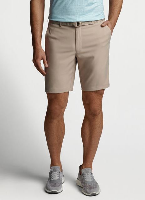 Peter Millar Salem High Drape Performance Short Khaki