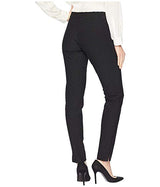 Krazy Larry Ribbed Pindot Ponte Long Pull-On Pants