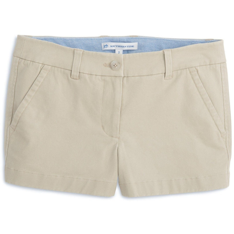 Southern Tide 3" Leah Short Driftwood