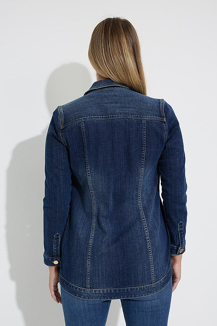 Liverpool High Low Shirt Jacket Glenrock – Dan's Southern Prep