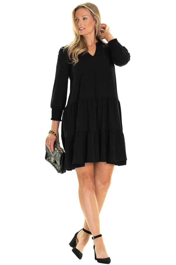 Duffield Lane Lucille Dress Black