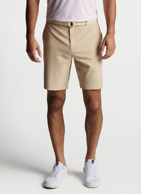 Peter Millar Salem High Drape Performance Short Macadamia