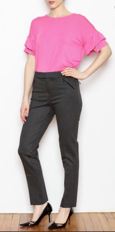 Tyler Boe Maddie Pant Charcoal