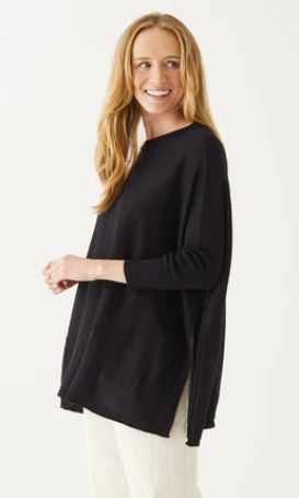 Mersea The Catalina Travel Sweater Black