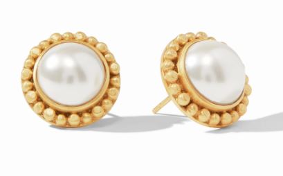 Julie Vos Marbella Pearl Earring