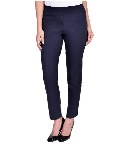 Krazy Larry Women’s Pull On Ankle Pant Navy