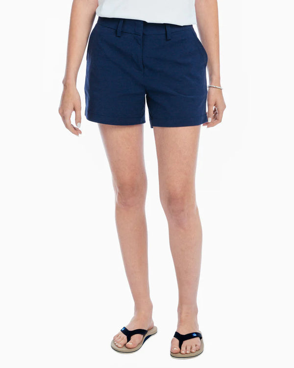 Southern Tide 4 Inch Inlet Performance Short Nautical Navy