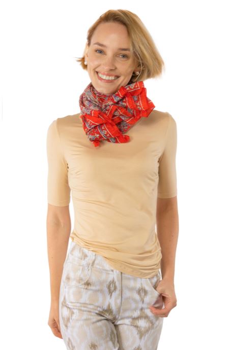 Gretchen Scott Beyond The Beyond Softest Short Sleeve T-Shirt Nude