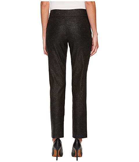 Krazy Larry Black Pebble Pull-On Ankle Pant