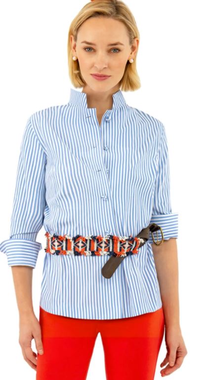 Gretchen Scott Forget Me Knot Top Periwinkle