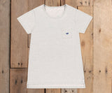 Southern Marsh Seawash Tropical Crewneck Tee Light Gray