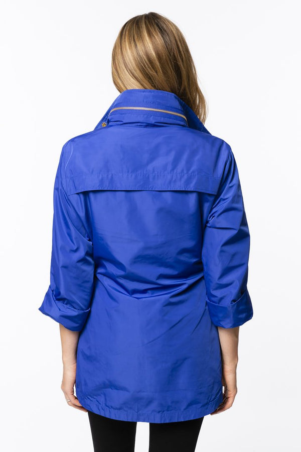 Tyler Boe Newport Rain Slicker Lapis