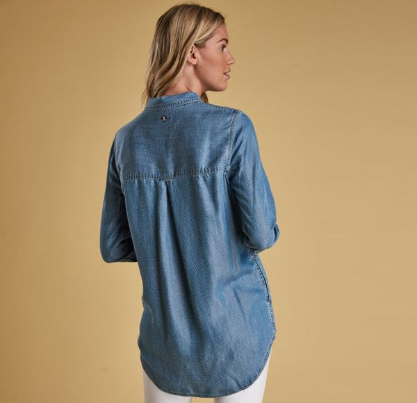 Barbour Sailboat Shirt Lt Wash Denim