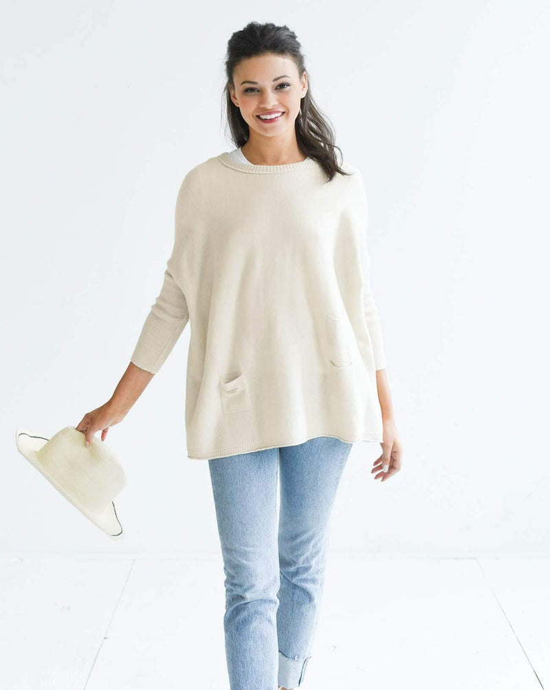 Mersea The Catalina Travel Sweater Sand