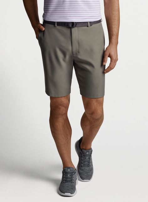 Peter Millar Salem High Drape Performance Short Smoke